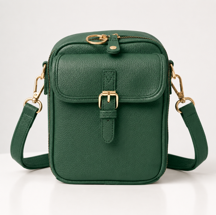 Sienna Mini-Messenger - Gray