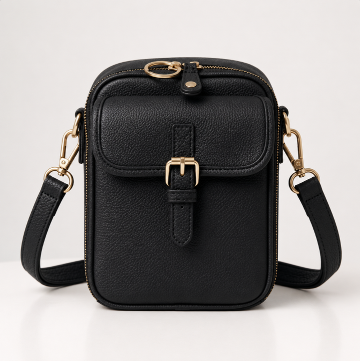 Sienna Mini-Messenger - Gray