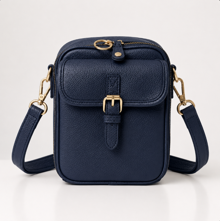 Sienna Mini-Messenger - Gray