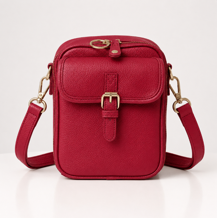 Sienna Mini-Messenger - Gray