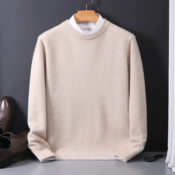 Men’s Soft-Knit Crew-Neck Jumper