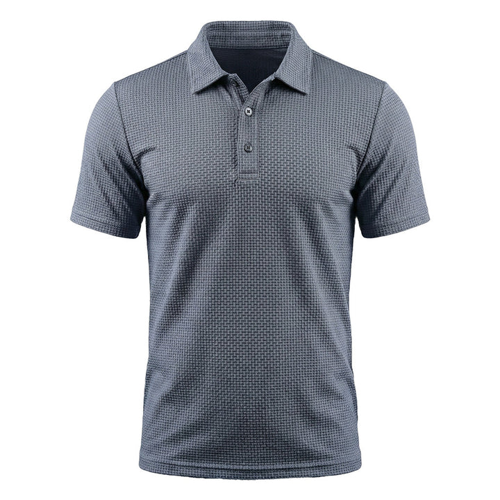 Men’s Silk Short-Sleeve Polo Shirt