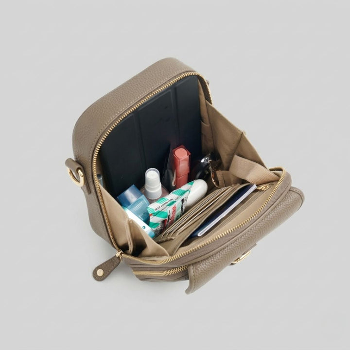 Raven Mini-Messenger - Cognac