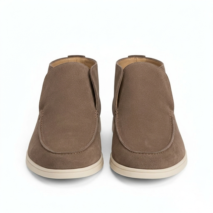 Men’s Brown Suede Loafers - Vincenzo
