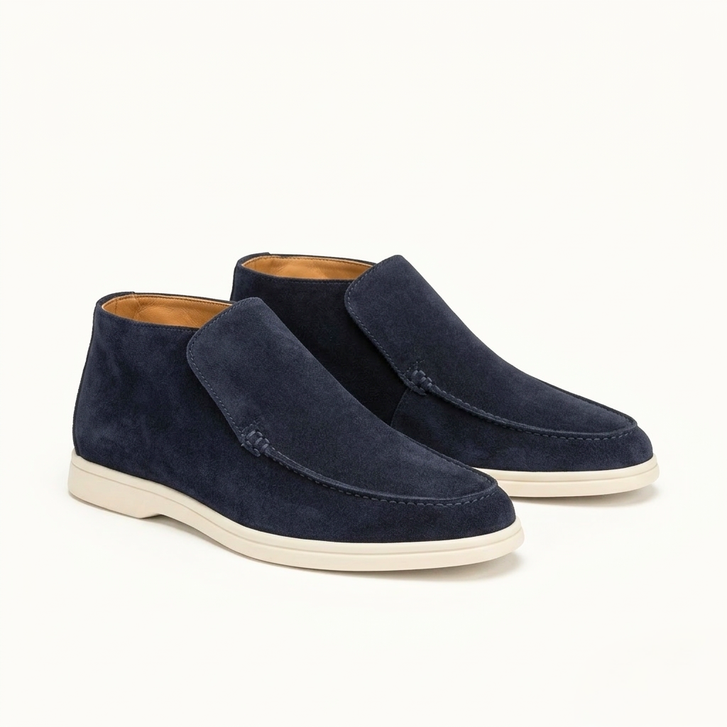 Men’s Navy Blue Loafers - Vincenzo