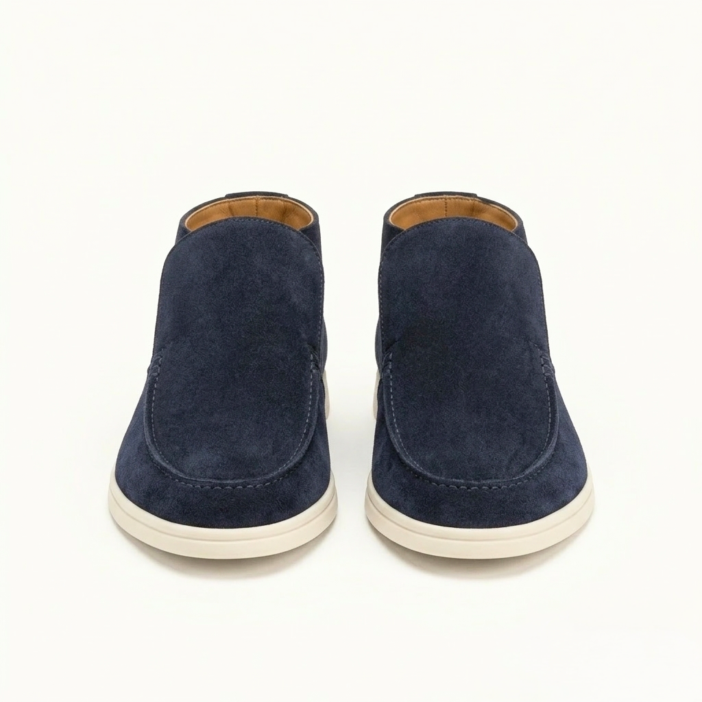 Men’s Navy Blue Loafers - Vincenzo