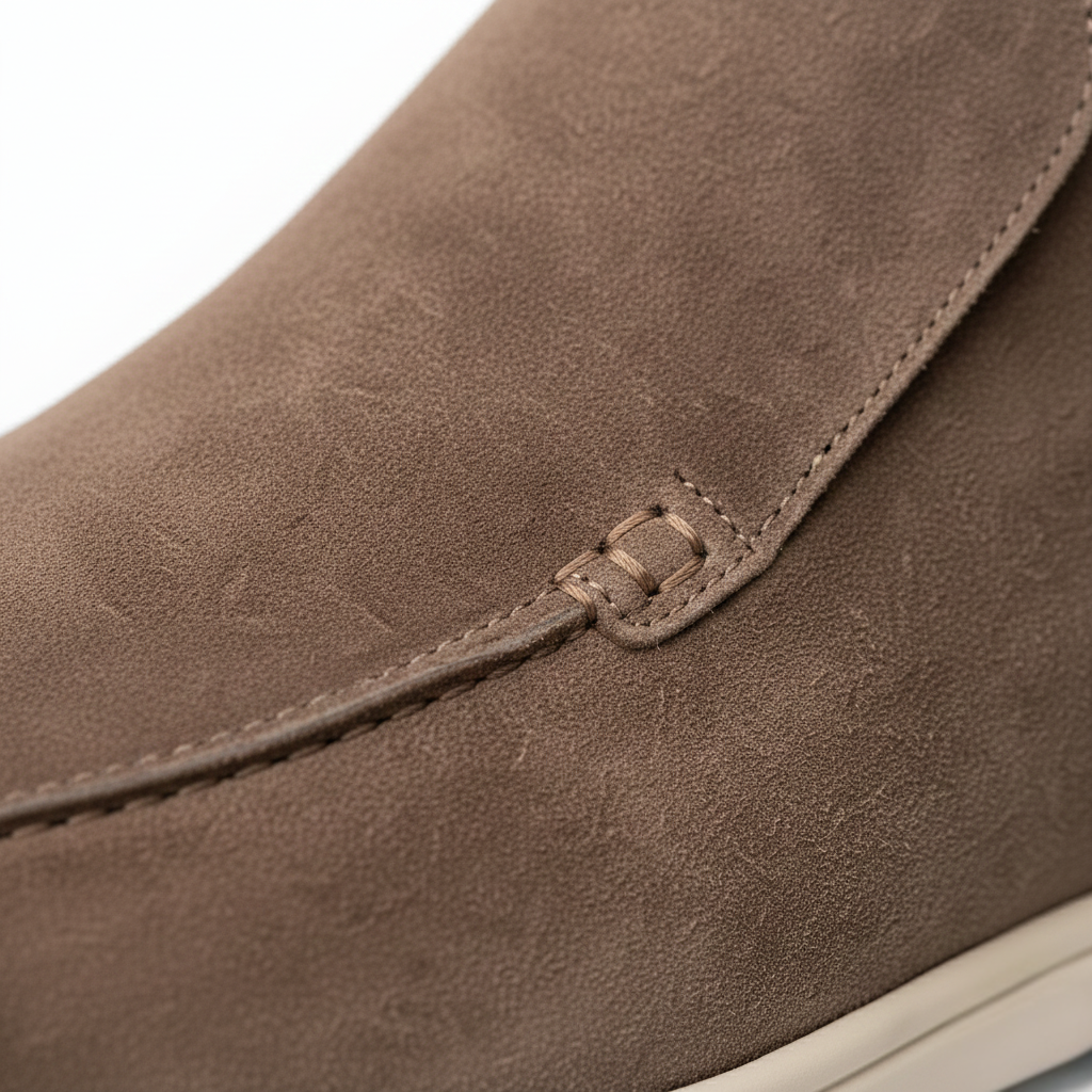 Men’s Brown Suede Loafers - Vincenzo