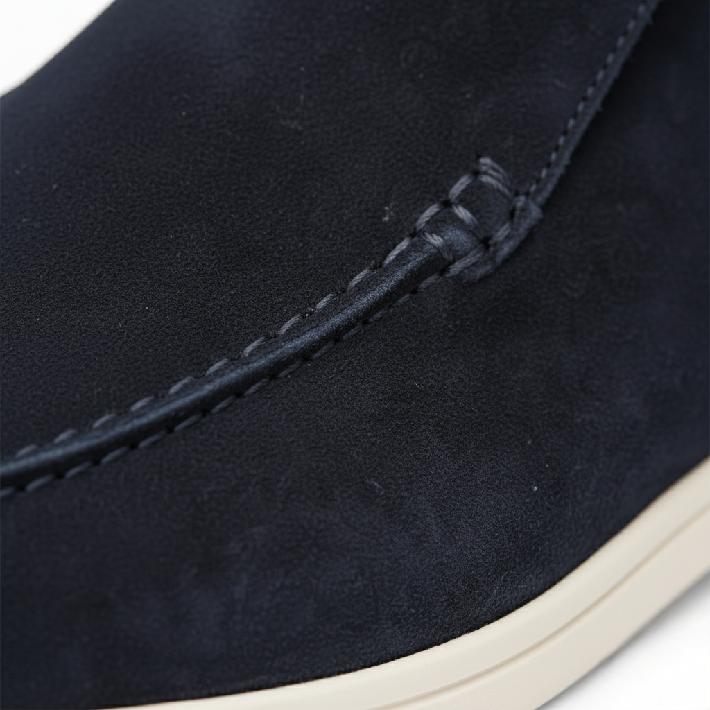Men’s Navy Blue Loafers - Vincenzo