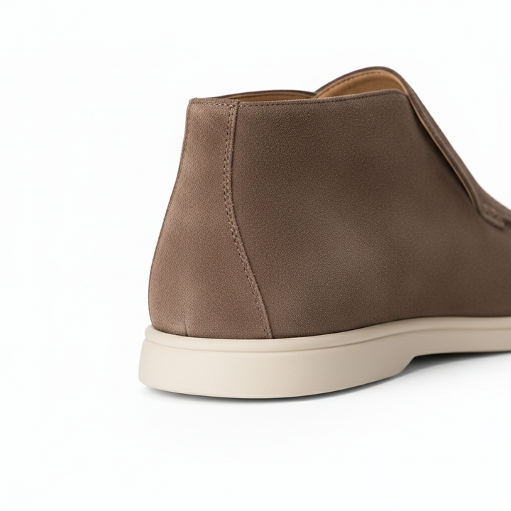 Men’s Brown Suede Loafers - Vincenzo