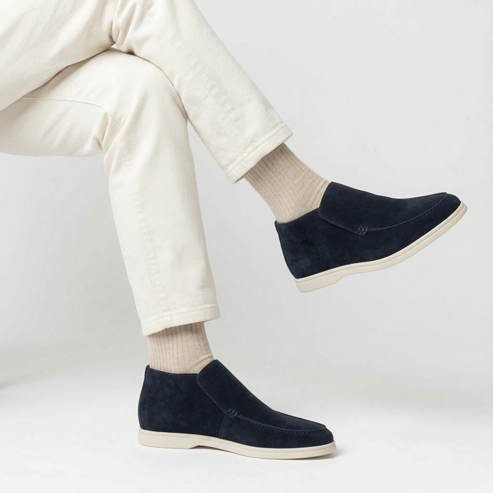 Men’s Navy Blue Loafers - Vincenzo