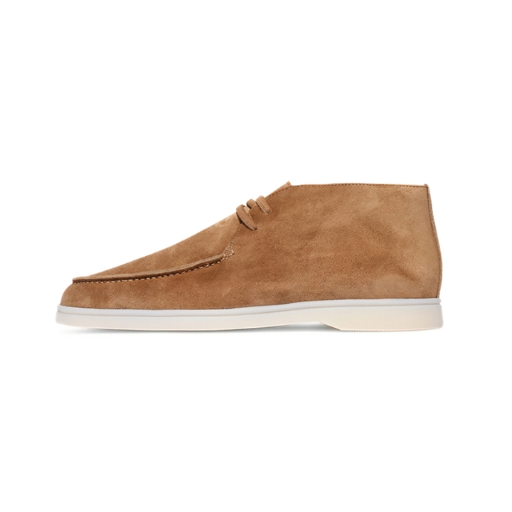 Men’s Brown Suede Loafers - Revello