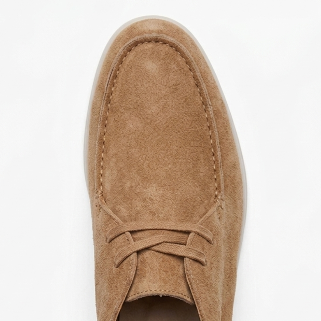 Men’s Brown Suede Loafers - Revello