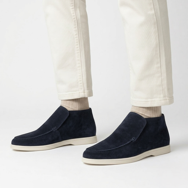 Men’s Navy Blue Loafers - Vincenzo