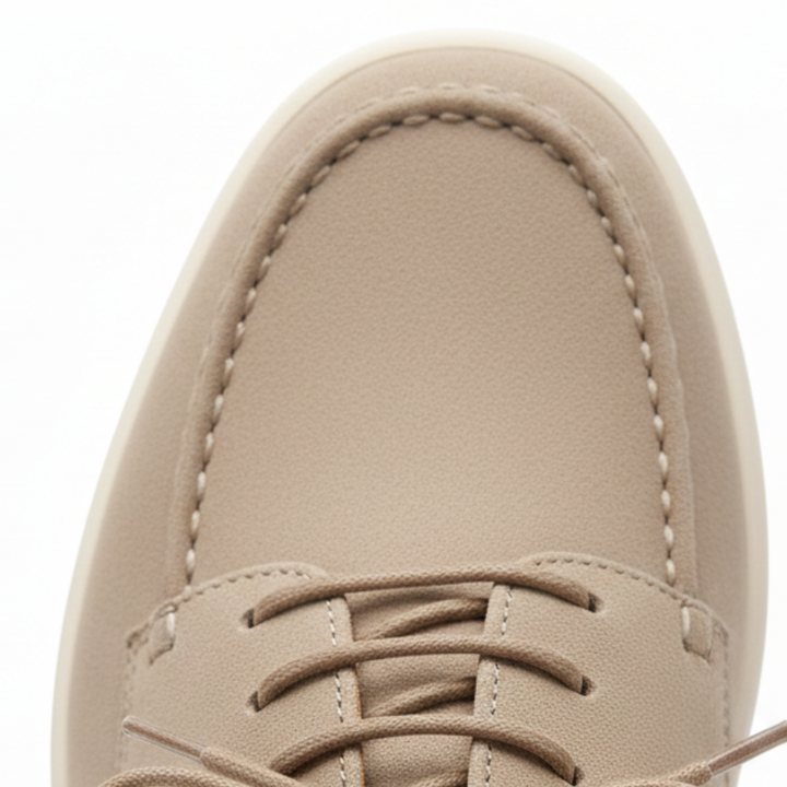 Men’s Beige Suede Loafers - Saverio