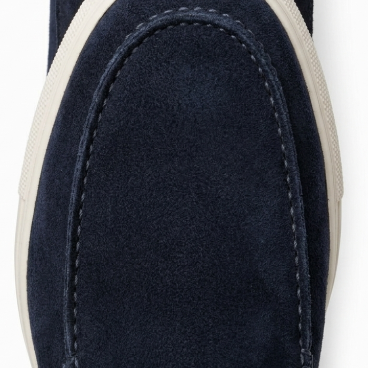 Men’s Navy Blue Loafers - Vincenzo