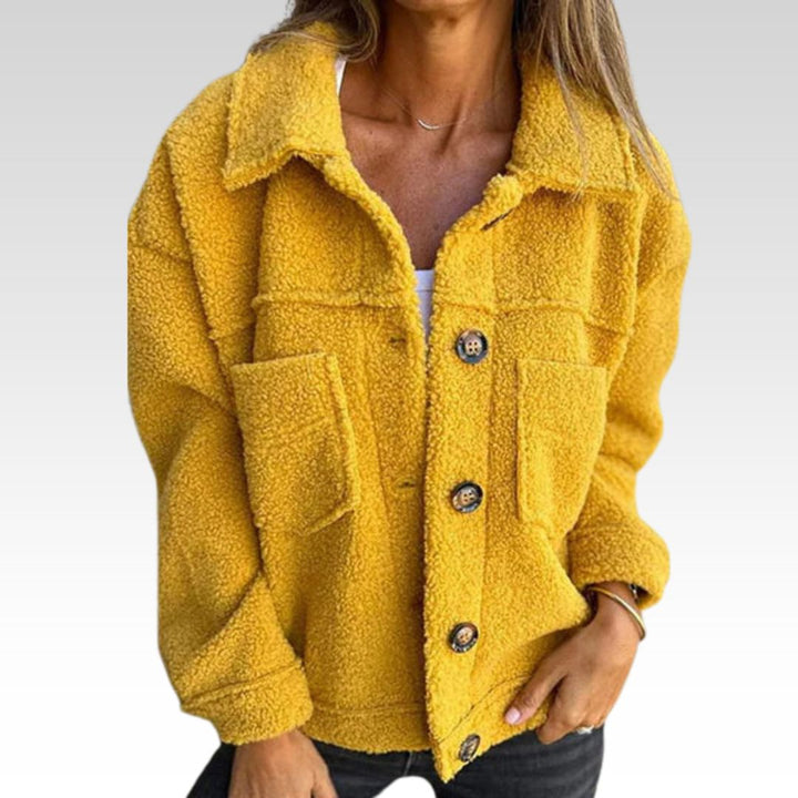 Women’s Button-Up Teddy Jacket