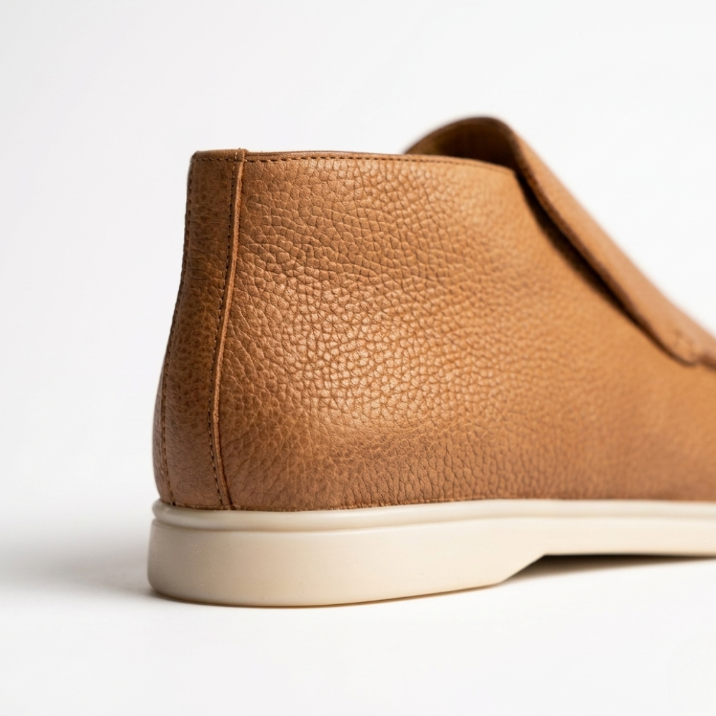 Men’s Tan Leather Loafers - Vincenzo