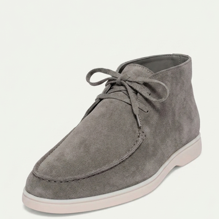 Men’s Metallic Suede Loafers - Revello