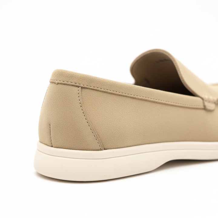 Men’s Beige Suede Loafers - Gabriele