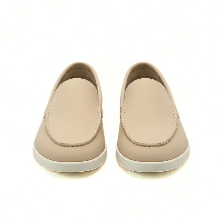 Men’s Beige Suede Loafers - Gabriele