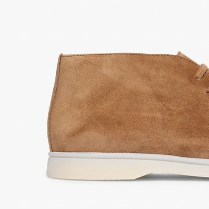Men’s Brown Suede Loafers - Revello