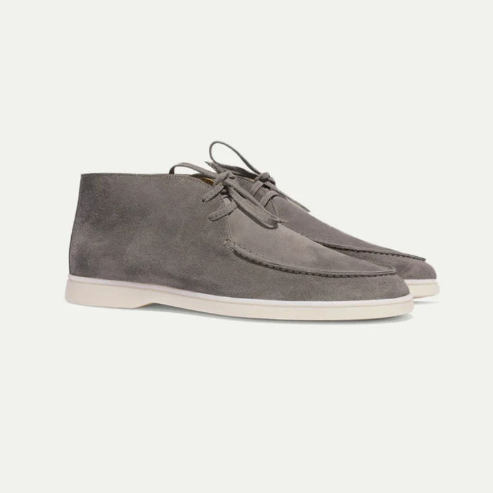 Men’s Metallic Suede Loafers - Revello