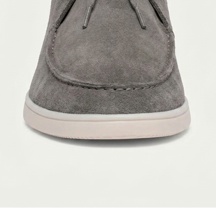 Men’s Metallic Suede Loafers - Revello