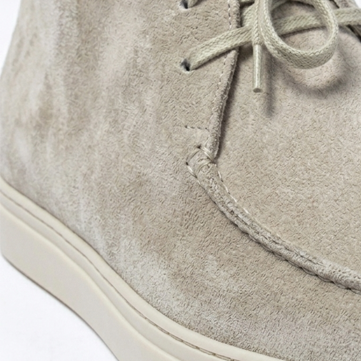 Men’s Apricot Suede Loafers - Revello