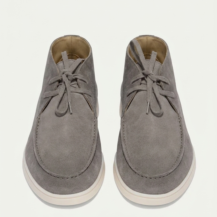 Men’s Metallic Suede Loafers - Revello