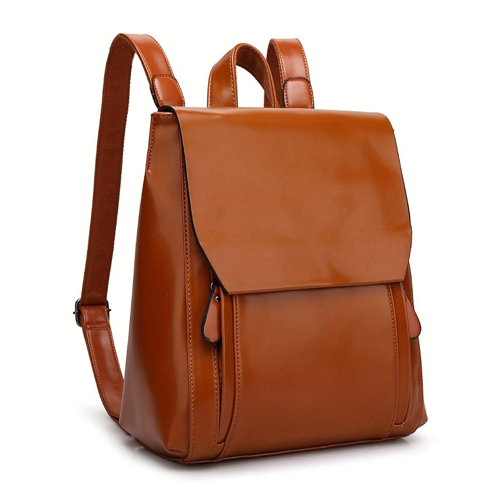 Lina | Hands-Free — Leather Backpack for Work