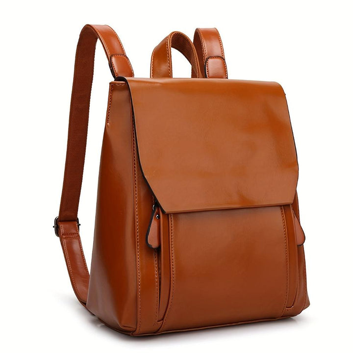 Lina | Hands-Free — Leather Backpack for Work