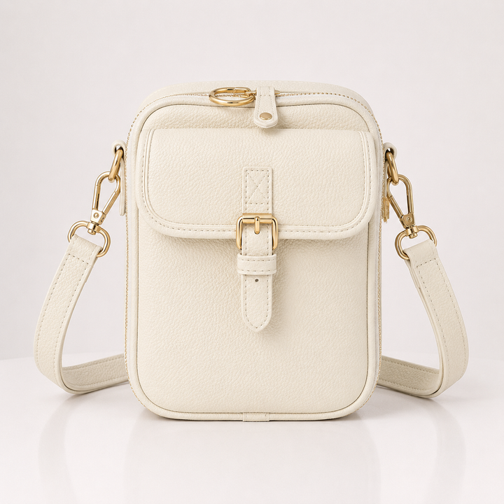 Sienna Mini-Messenger - Gray