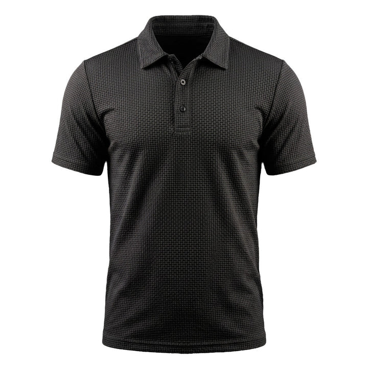 Men’s Silk Short-Sleeve Polo Shirt