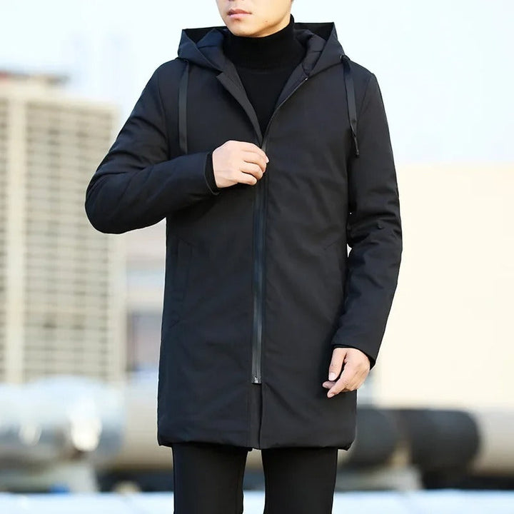 Men’s Quilted-Lined Hooded Parka