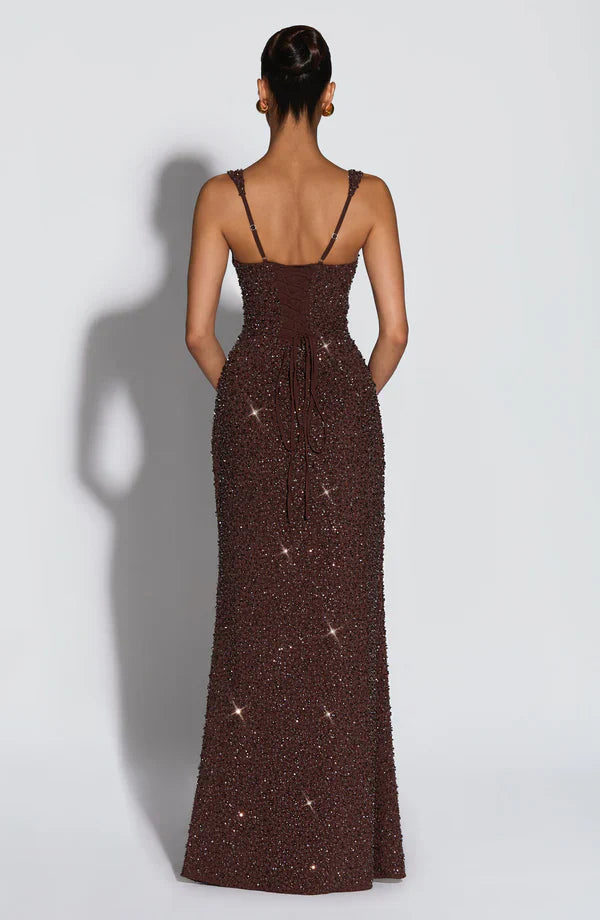ROSALIND | Maxi Dress with Square Neckline