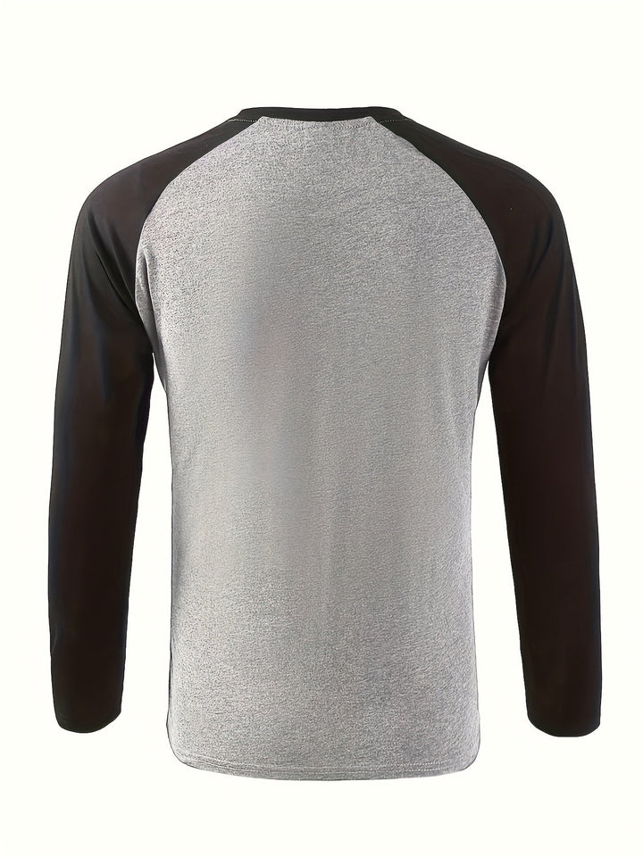 Men’s Raglan Long-Sleeve Top