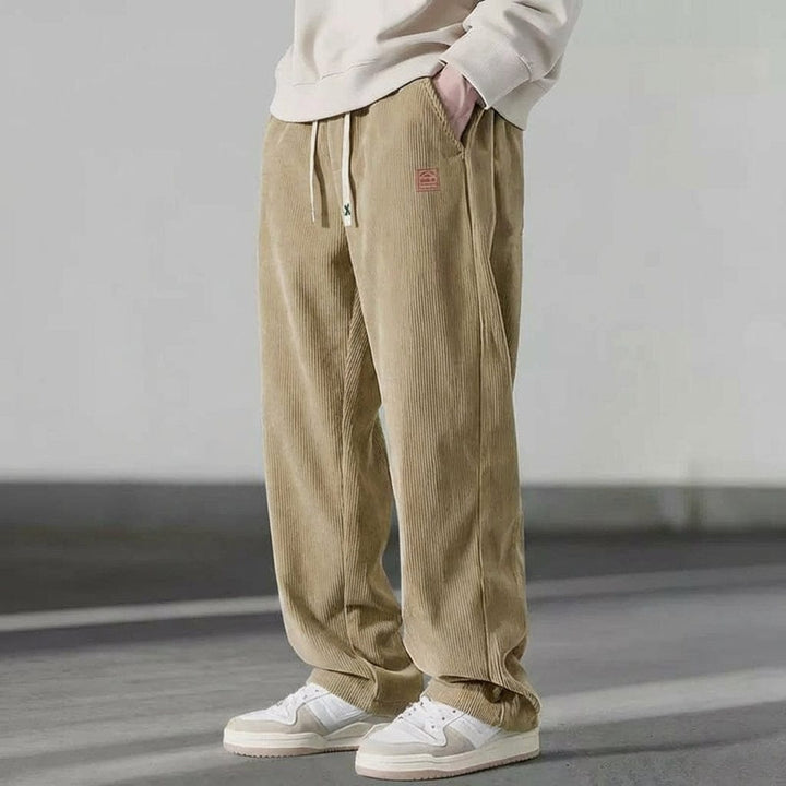 Men’s Relaxed-Fit Corduroy Joggers