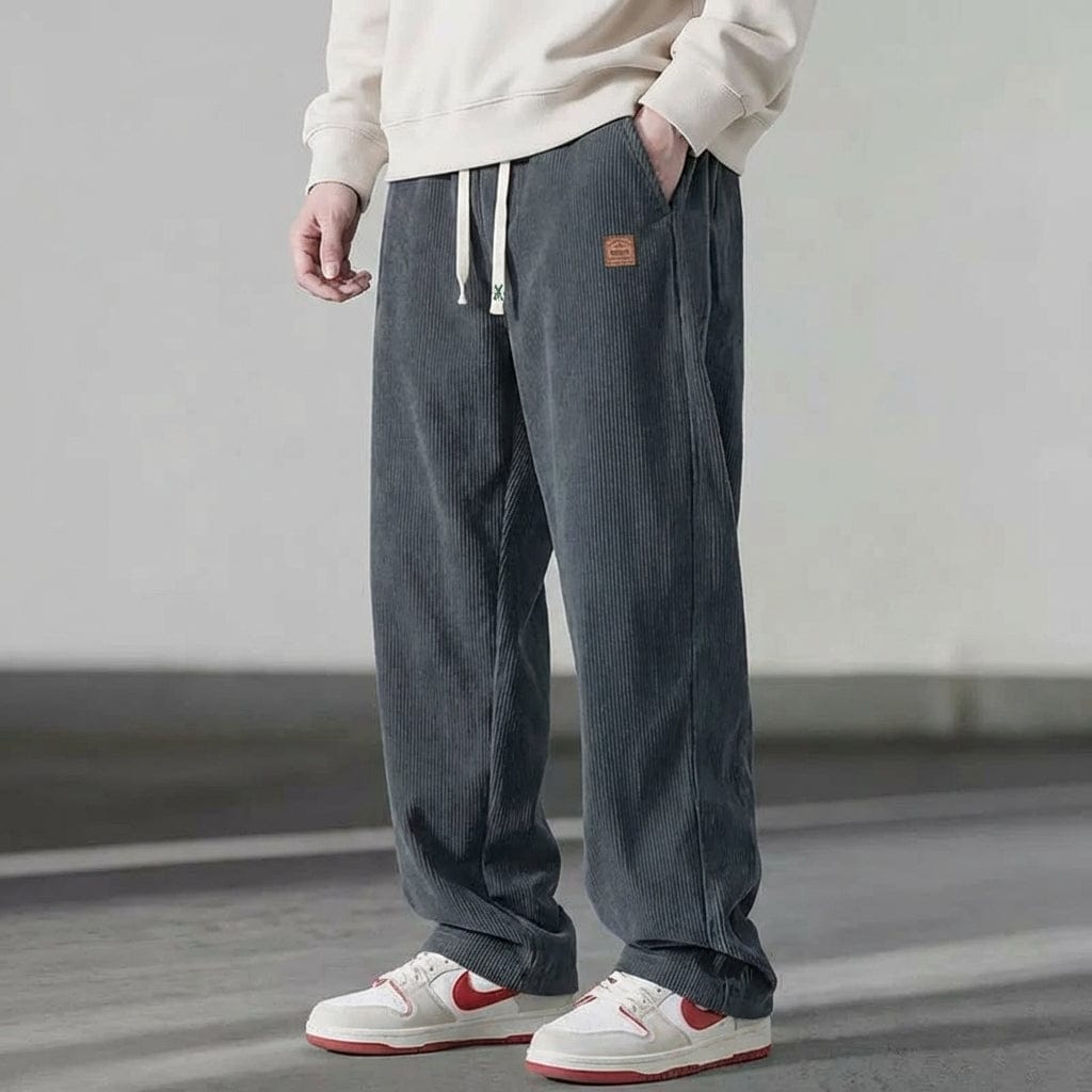 Men’s Relaxed-Fit Corduroy Joggers