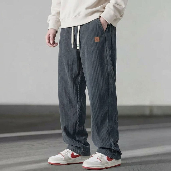 Men’s Relaxed-Fit Corduroy Joggers