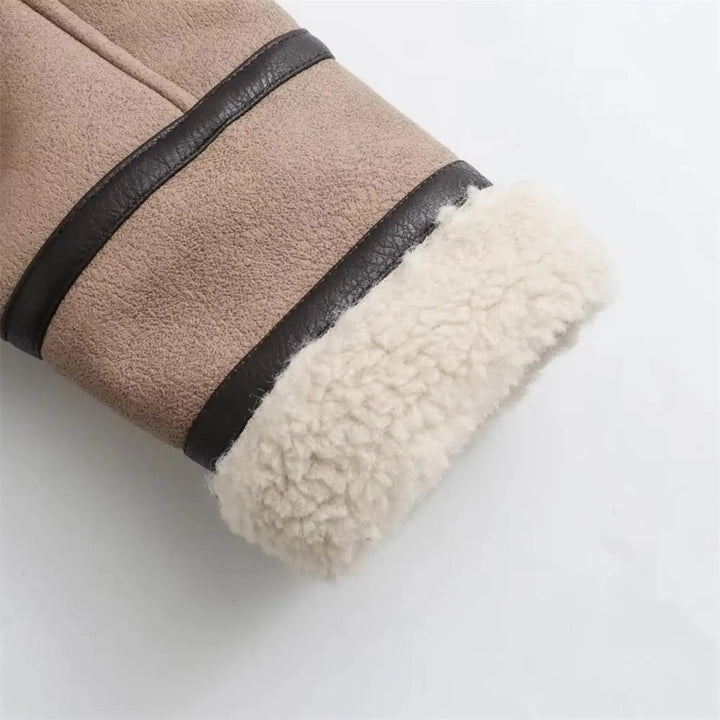 Women’s Fleece-Lined Aviator Jacket