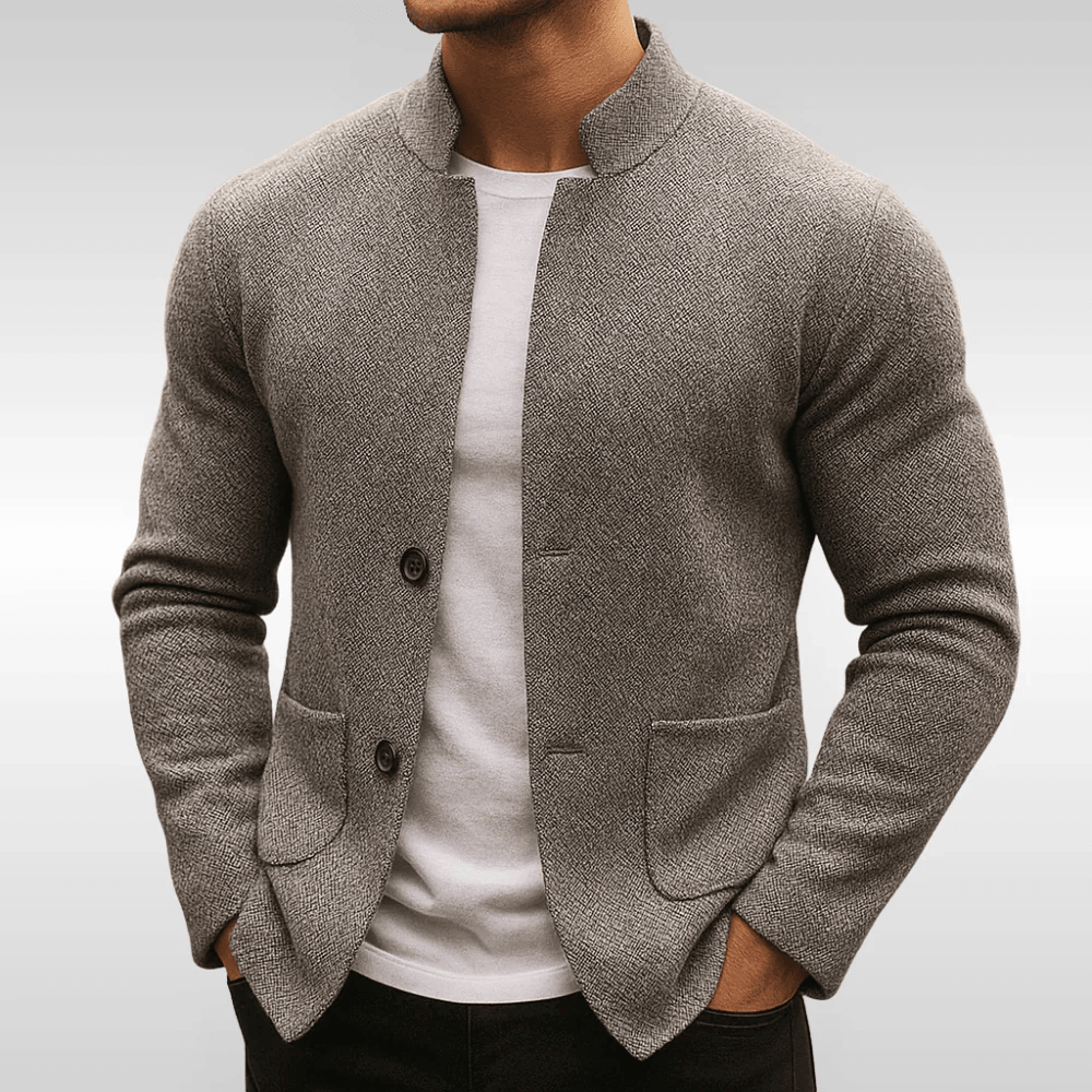 Men’s Knitted Blazer Jacket