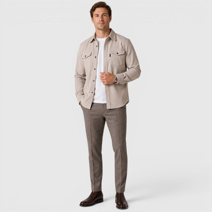 Men’s Slim-Fit Overshirt