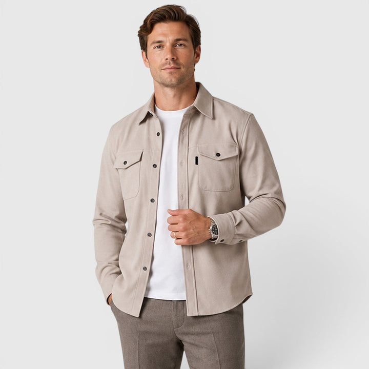 Men’s Slim-Fit Overshirt