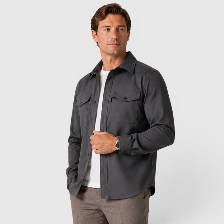 Men’s Slim-Fit Overshirt
