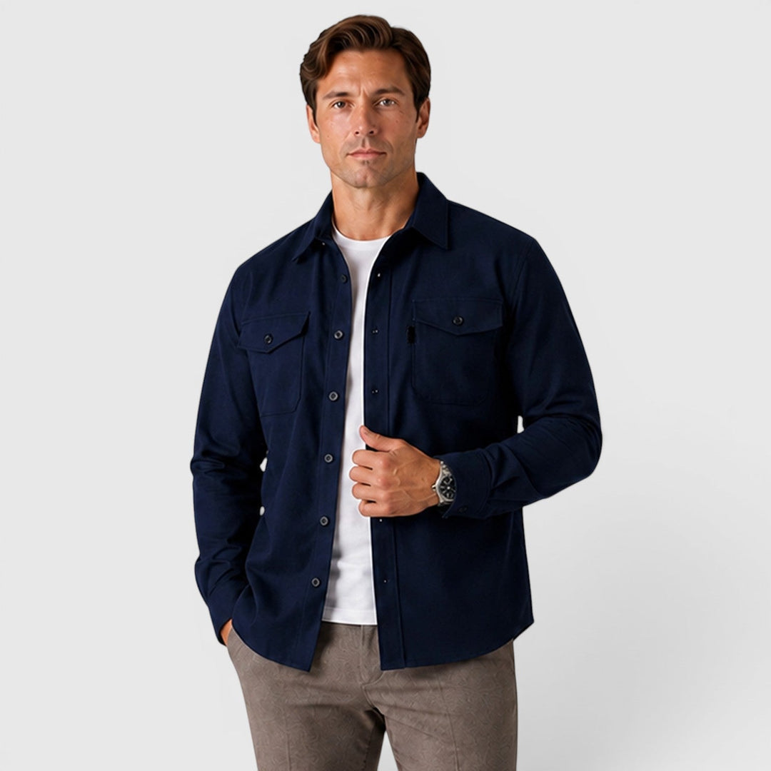 Men’s Slim-Fit Overshirt
