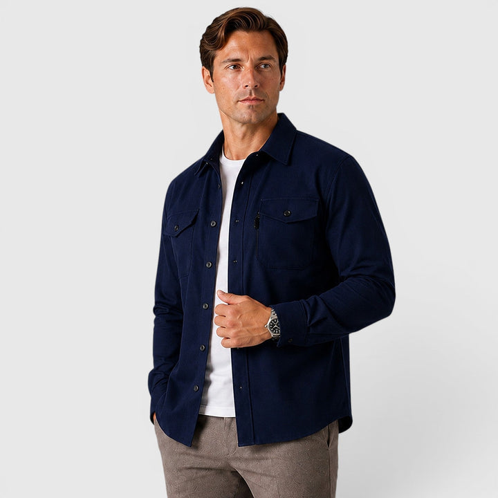 Men’s Slim-Fit Overshirt