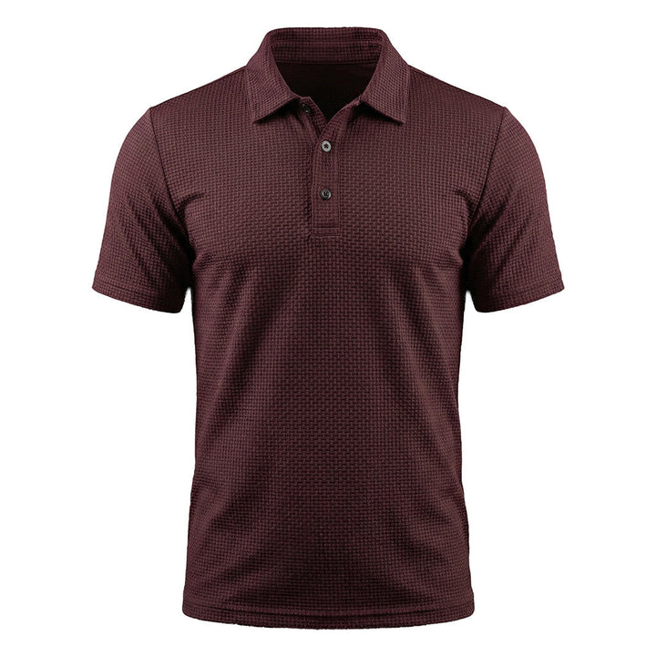 Men’s Silk Short-Sleeve Polo Shirt